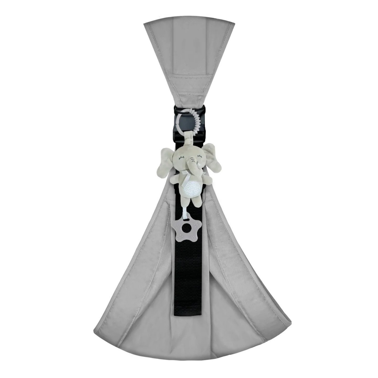 Doudou d’accroche Dentition – Jouet d’éveil & anneau de dentition à accrocher